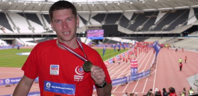 Cílovou pásku olympijského stadionu v Londýně protnul první Čech