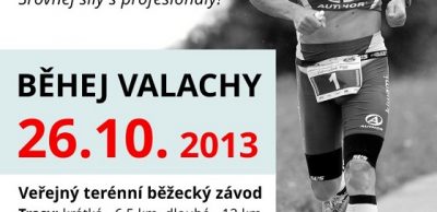VALACHY TOUR vyvrcholí 26. října – BĚHEJ VALACHY