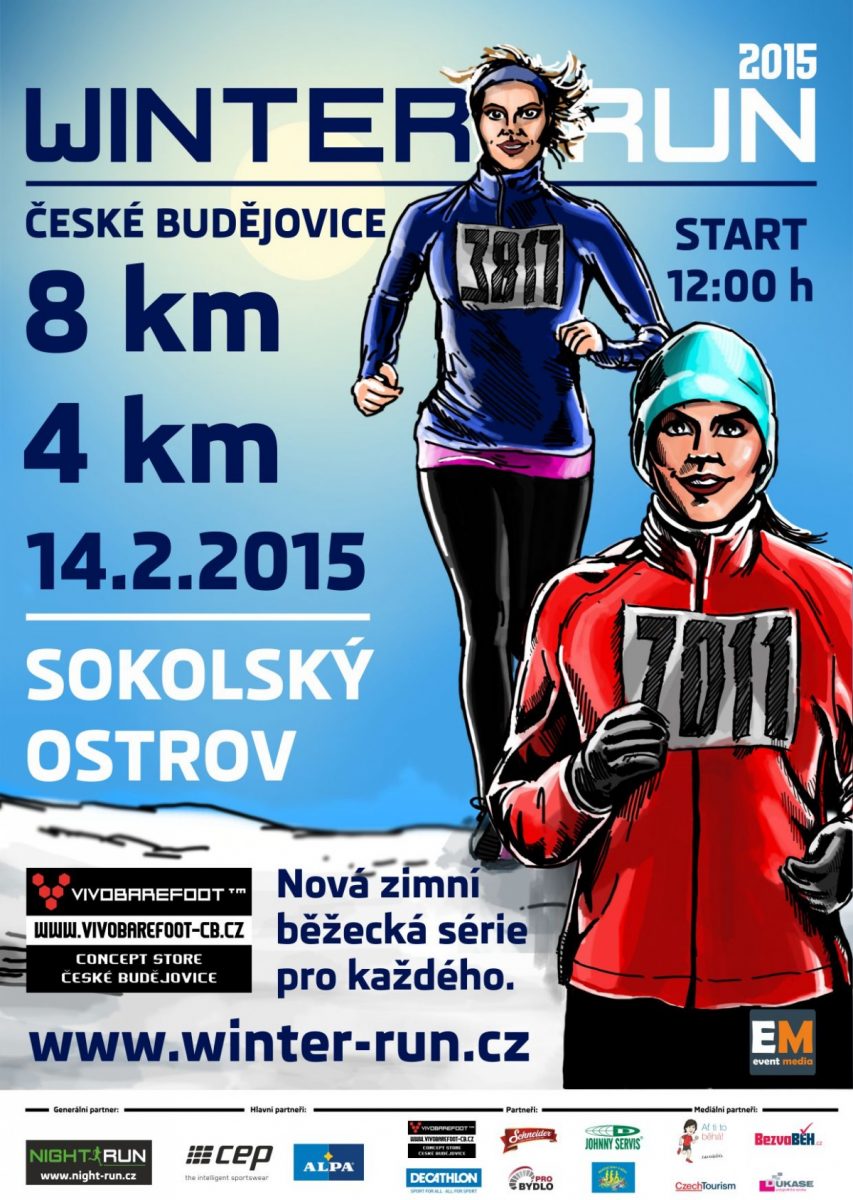 Winter Run 2015 České Budějovice – 14. 2. 2014