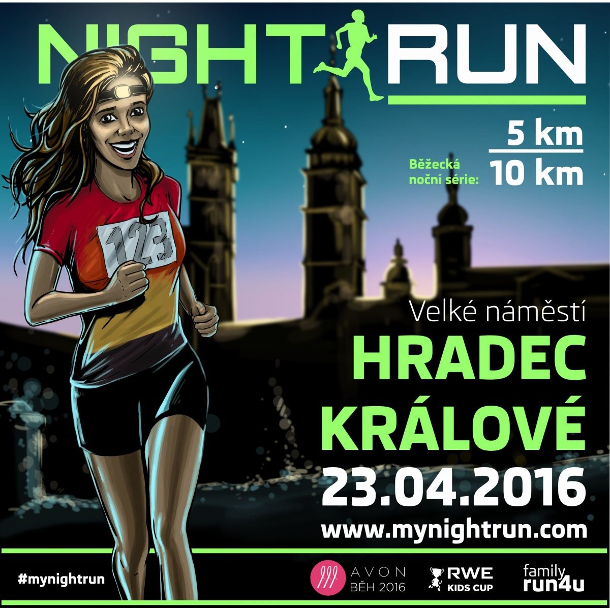 Night Run 2016 – Hradec Králové – 23. 4. 2016