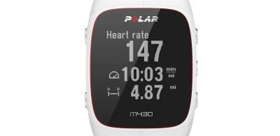 Sporttester Polar M430 White s měřičem tepové frekvence ze zápěstí
